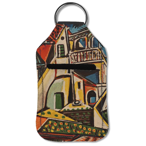 Mediterranean Landscape by Pablo Picasso Sanitizer Holder Keychain - Small (Front Flat)