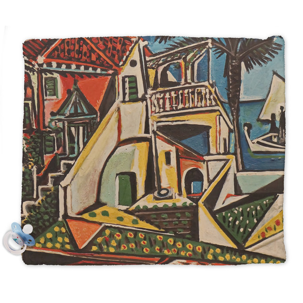 Custom Mediterranean Landscape by Pablo Picasso Security Blankets - Double Sided
