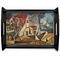 Mediterranean Landscape by Pablo Picasso Black Wooden Tray - Large