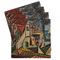 Mediterranean Landscape by Pablo Picasso Set of 4 Sandstone Coasters - Front View
