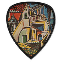 Mediterranean Landscape by Pablo Picasso Iron on Shield Patch A