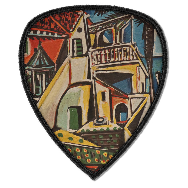 Custom Mediterranean Landscape by Pablo Picasso Iron on Shield Patch A