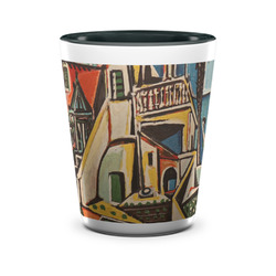 Mediterranean Landscape by Pablo Picasso Ceramic Shot Glass - 1.5 oz - Two Tone - Single