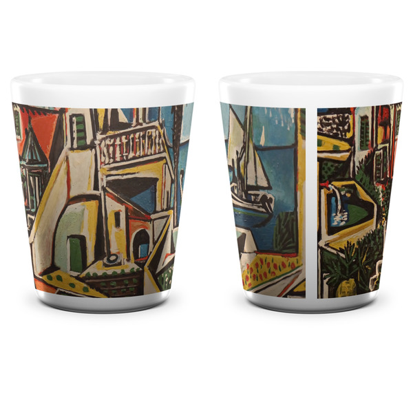 Mediterranean Landscape by Pablo Picasso Shot Glass - White - APPROVAL