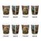 Mediterranean Landscape by Pablo Picasso Shot Glass - White - Set of 4 - APPROVAL