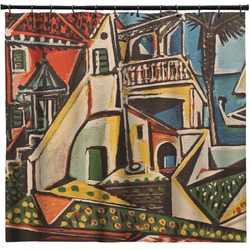 Mediterranean Landscape by Pablo Picasso Shower Curtain - Custom Size