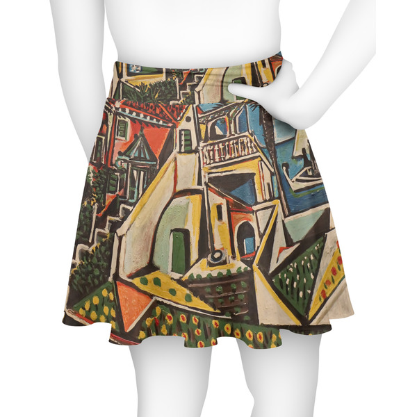 Mediterranean Landscape by Pablo Picasso Skater Skirt - Back
