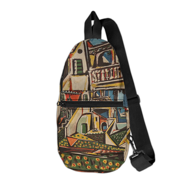 Custom Mediterranean Landscape by Pablo Picasso Sling Bag