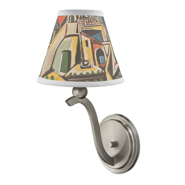 Mediterranean Landscape by Pablo Picasso Small Chandelier Lamp - LIFESTYLE (on wall lamp)