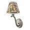 Mediterranean Landscape by Pablo Picasso Small Chandelier Lamp - LIFESTYLE (on wall lamp)
