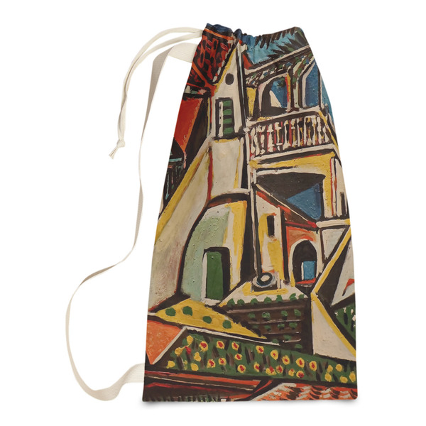 Custom Mediterranean Landscape by Pablo Picasso Laundry Bags - Small