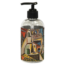 Mediterranean Landscape by Pablo Picasso Plastic Soap / Lotion Dispenser (8 oz - Small - Black)