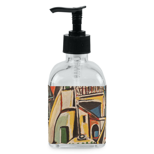 Custom Mediterranean Landscape by Pablo Picasso Glass Soap & Lotion Bottle - Single Bottle