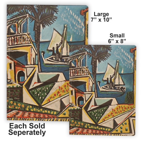 Mediterranean Landscape by Pablo Picasso Soft Cover Journal - Compare