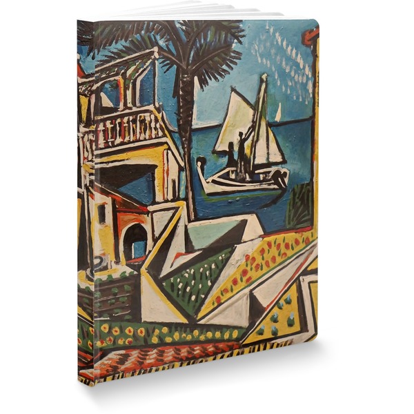Custom Mediterranean Landscape by Pablo Picasso Softbound Notebook - 7.25" x 10"