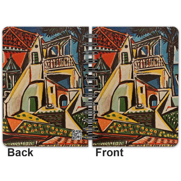 Mediterranean Landscape by Pablo Picasso Spiral Journal 5 x 7 - Apvl