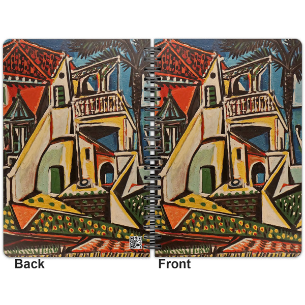 Mediterranean Landscape by Pablo Picasso Spiral Journal 7 x 10 - Apvl