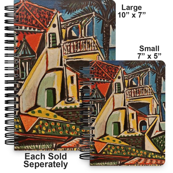 Mediterranean Landscape by Pablo Picasso Spiral Journal - Comparison