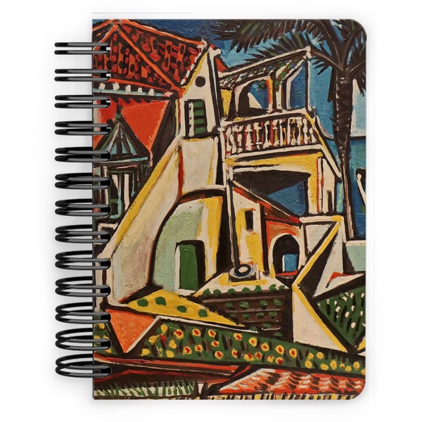 Custom Mediterranean Landscape by Pablo Picasso Spiral Notebook - 5x7