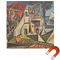 Mediterranean Landscape by Pablo Picasso Square Car Magnet - 6"