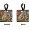 Mediterranean Landscape by Pablo Picasso Square Luggage Tag (Front + Back)