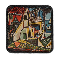 Mediterranean Landscape by Pablo Picasso Iron On Square Patch