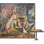 Mediterranean Landscape by Pablo Picasso Square Table Top