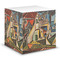Mediterranean Landscape by Pablo Picasso Sticky Note Cube