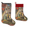 Mediterranean Landscape by Pablo Picasso Stockings - Side by Side compare