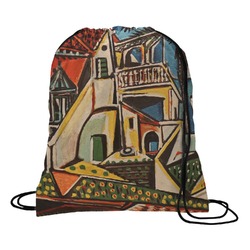 Mediterranean Landscape by Pablo Picasso Drawstring Backpack - Medium