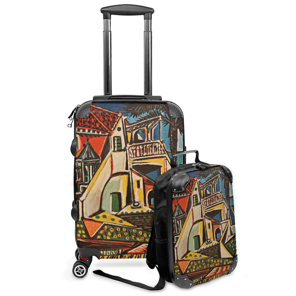 Custom Mediterranean Landscape by Pablo Picasso Kids 2-Piece Luggage Set - Suitcase & Backpack