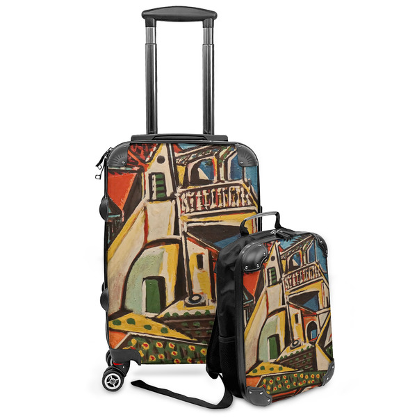 Custom Mediterranean Landscape by Pablo Picasso Kids 2-Piece Luggage Set - Suitcase & Backpack