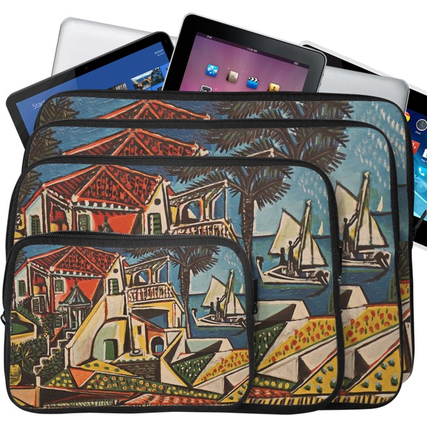 Mediterranean Landscape by Pablo Picasso Tablet & Laptop Case Sizes