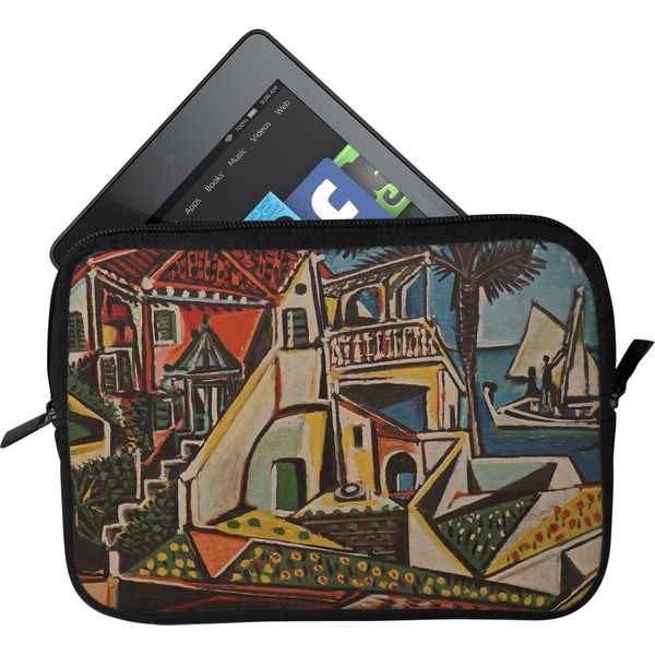 Custom Mediterranean Landscape by Pablo Picasso Tablet Case / Sleeve - Small