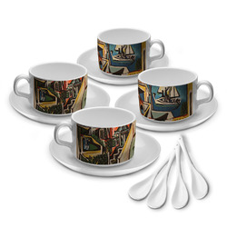 Mediterranean Landscape by Pablo Picasso Tea Cup - Set of 4
