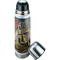 Mediterranean Landscape by Pablo Picasso Thermos - Lid Off