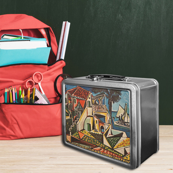 Mediterranean Landscape by Pablo Picasso Tin Lunchbox - LIFESTYLE