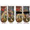 Mediterranean Landscape by Pablo Picasso Toddler Ankle Socks - Double Pair - Front and Back - Apvl