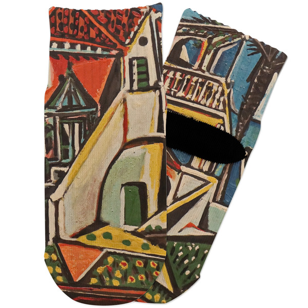 Custom Mediterranean Landscape by Pablo Picasso Toddler Ankle Socks