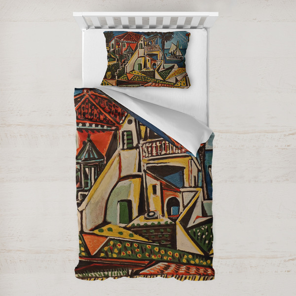 Custom Mediterranean Landscape by Pablo Picasso Toddler Bedding