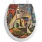 Mediterranean Landscape by Pablo Picasso Toilet Seat Decal