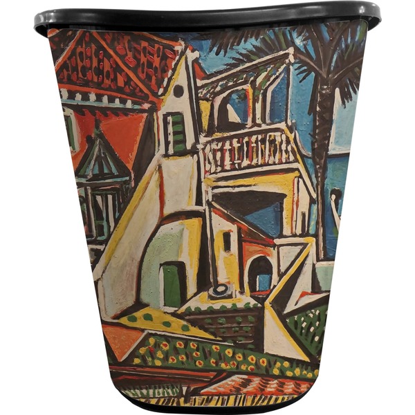 Mediterranean Landscape by Pablo Picasso Trash Can Black