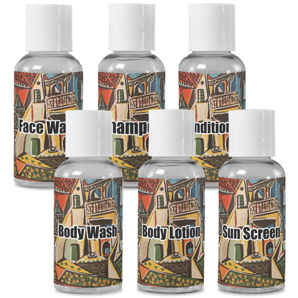 Custom Mediterranean Landscape by Pablo Picasso Travel Bottles