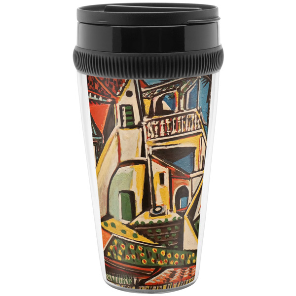Custom Mediterranean Landscape by Pablo Picasso Acrylic Travel Mug without Handle