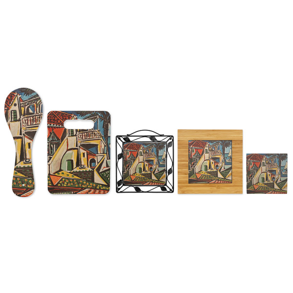 Mediterranean Landscape by Pablo Picasso Trivets - All Trivets