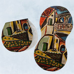Mediterranean Landscape by Pablo Picasso Burp Pads - Velour - Set of 2