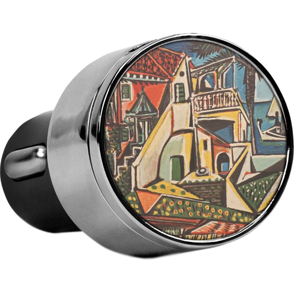 Custom Mediterranean Landscape by Pablo Picasso USB Car Charger