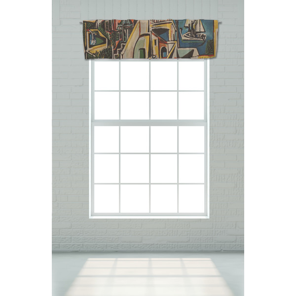 Mediterranean Landscape by Pablo Picasso Valance - On window