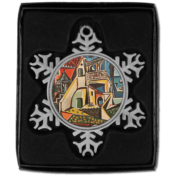 Mediterranean Landscape by Pablo Picasso Vintage Snowflake - In box