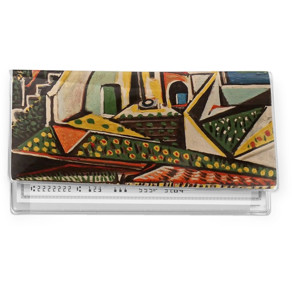 Custom Mediterranean Landscape by Pablo Picasso Vinyl Checkbook Cover